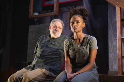 Richard Masur and Lakisha May Photo