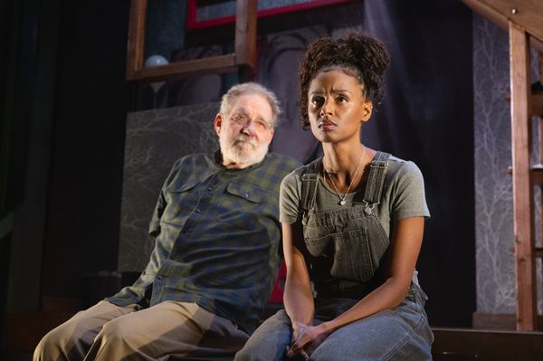 Richard Masur and Lakisha May Photo