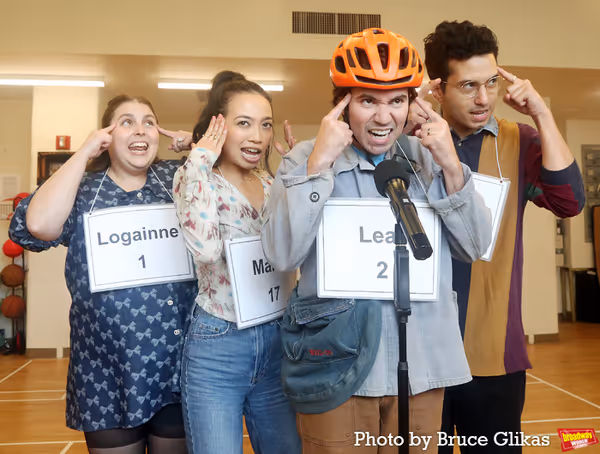 Beanie Feldstein, Leana Rae Concepcion, Noah Galvin and Philippe Arroyo Photo