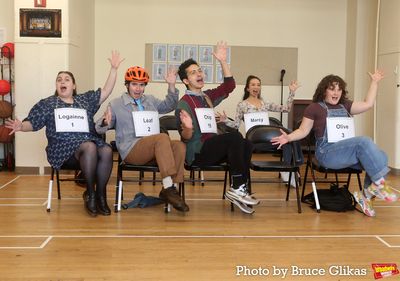Beanie Feldstein, Noah Galvin, Philippe Arroyo, Leana Rae Concepcion and Nina White Photo