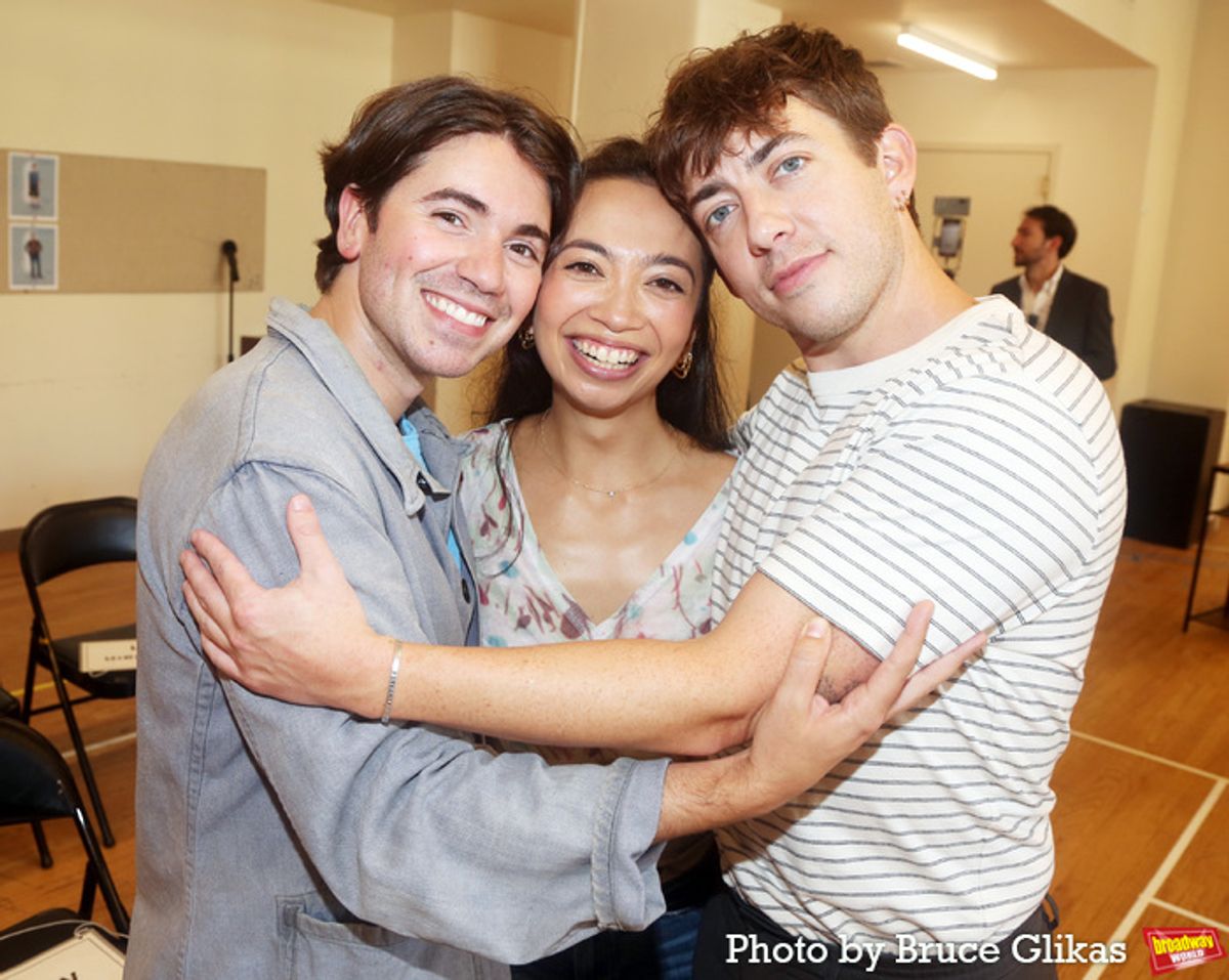 Noah Galvin, Leana Rae Concepcion and Kevin McHale  at 