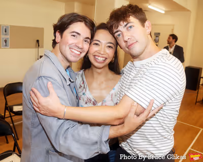 Noah Galvin, Leana Rae Concepcion and Kevin McHale  Photo