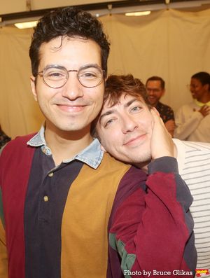 Philippe Arroyo and Kevin McHale @ BroadwayWorld Philippe Arroyo and Kevin McHale Photo