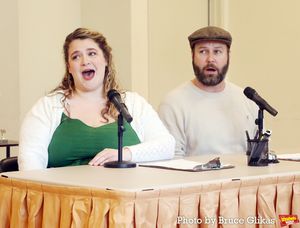 Bonnie Milligan and Taran Killam @ BroadwayWorld Bonnie Milligan and Taran Killam Photo