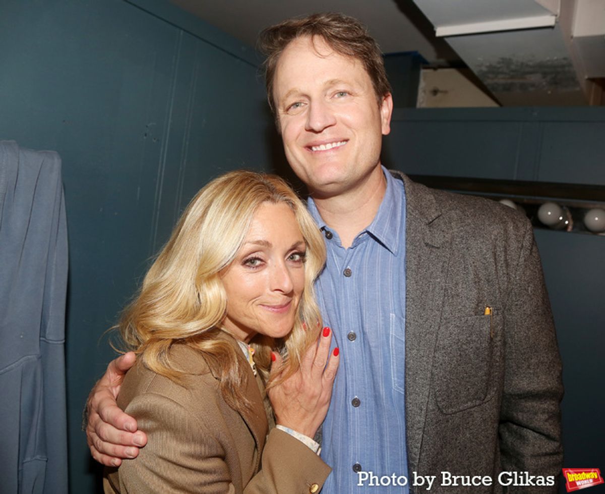 Jane Krakowski and Todd Almond  at 