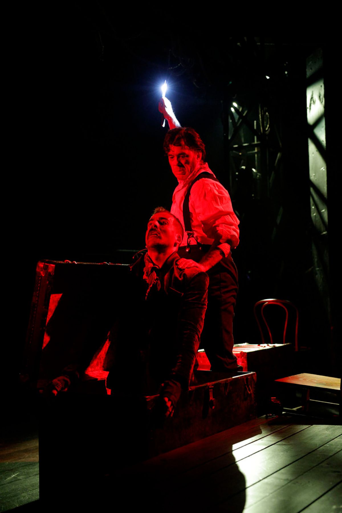 Bob Wearing and Zachary Ford at 