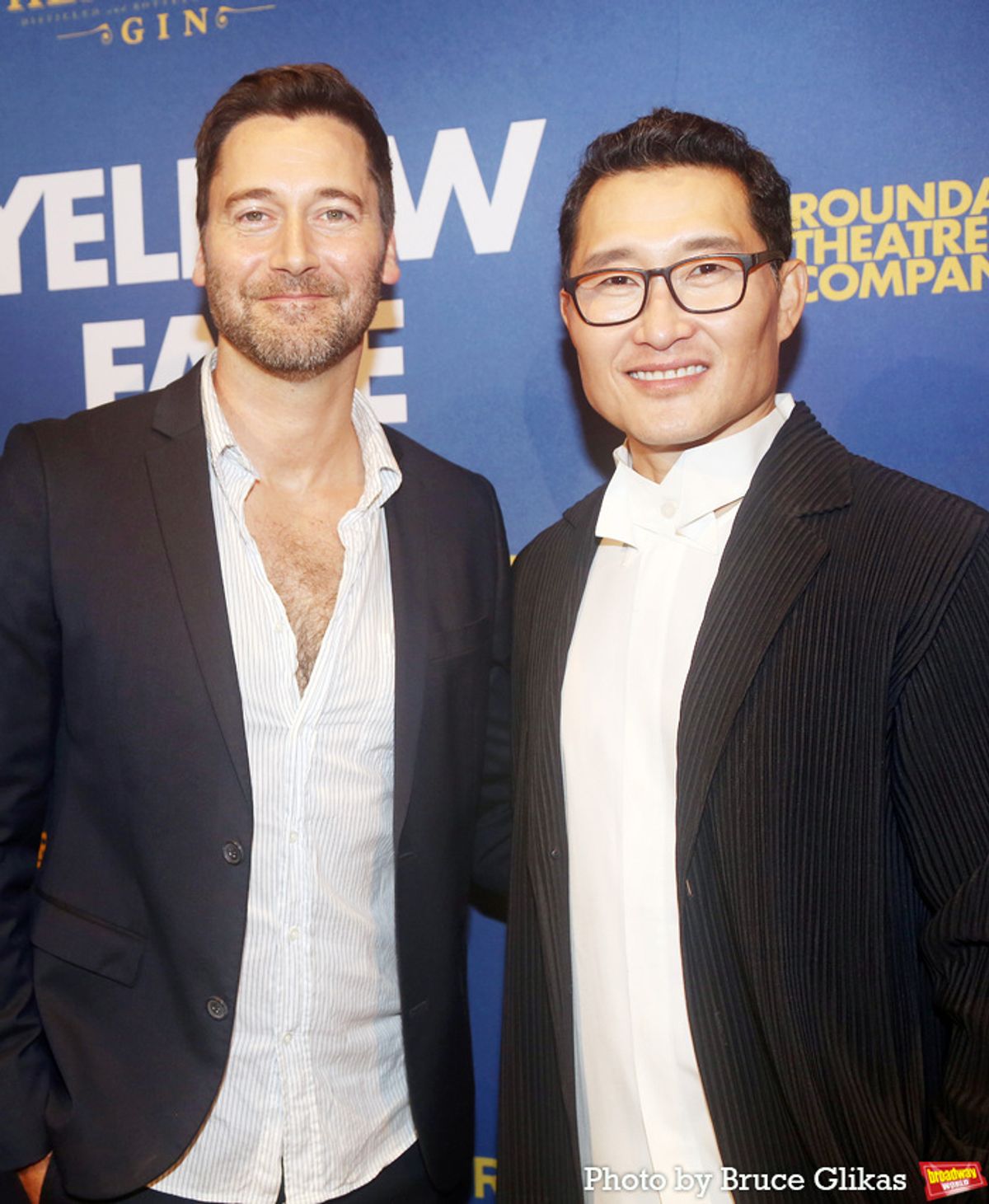 Ryan Eggold and Daniel Dae Kim at 