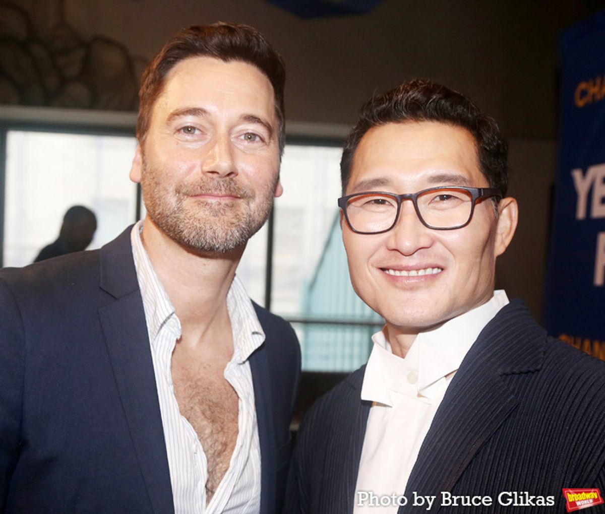 Ryan Eggold and Daniel Dae Kim at 