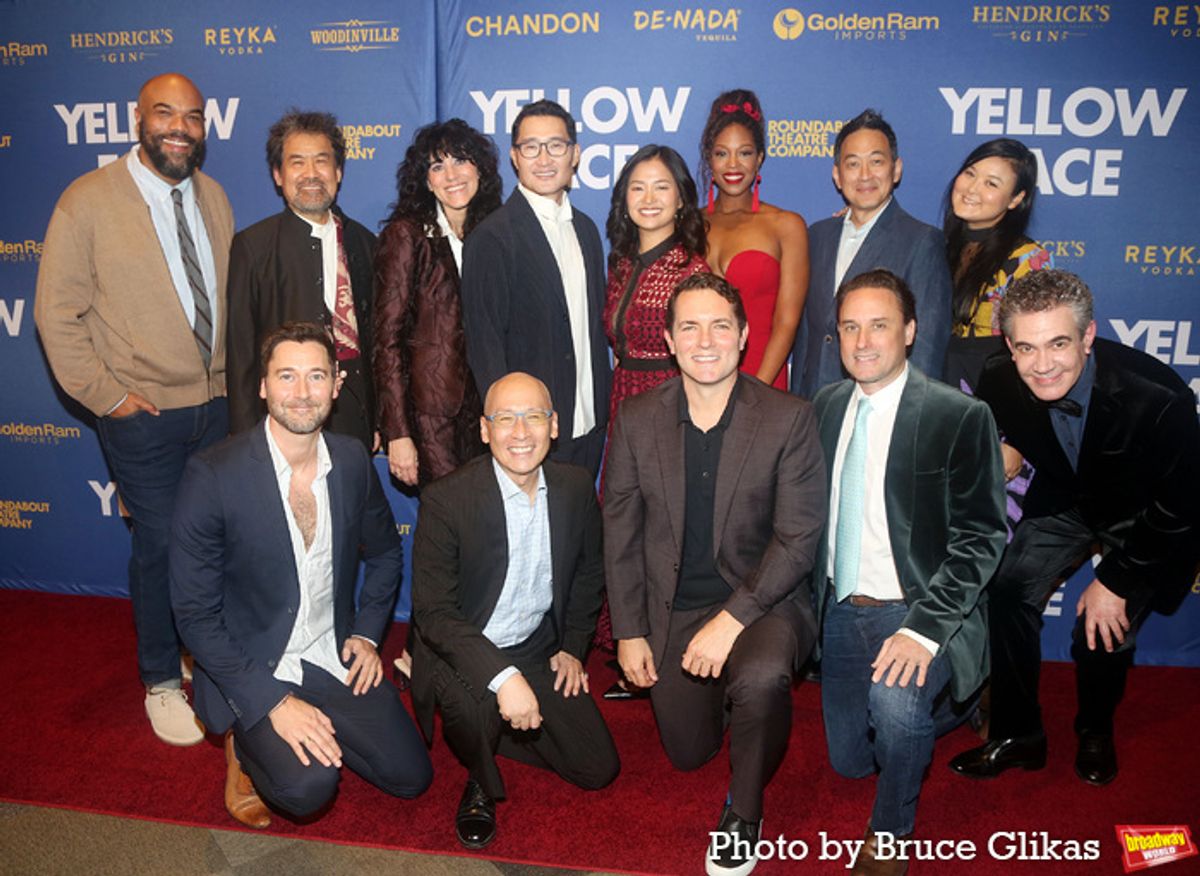 (L-R Top Row) David Ryan Smith, David Henry Hwang, Leigh Silverman, Daniel Dae Kim, Shannon Tyo, Marinda Anderson, Paul Juhn and Olivia Oguma. (L-R Bottom Row) Ryan Eggold, Francis Jue, Zach Shaffer, Greg Keller and Kevin Del Aguila at 