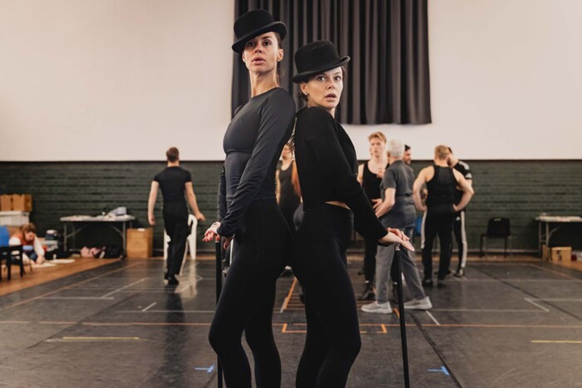 Djalenga Scott and Faye Brookes at 