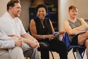 Joshua Lloyd, Brenda Edwards, Jordan Lee Davies @ BroadwayWorld Joshua Lloyd, Brenda Edwards, Jordan Lee Davies Photo