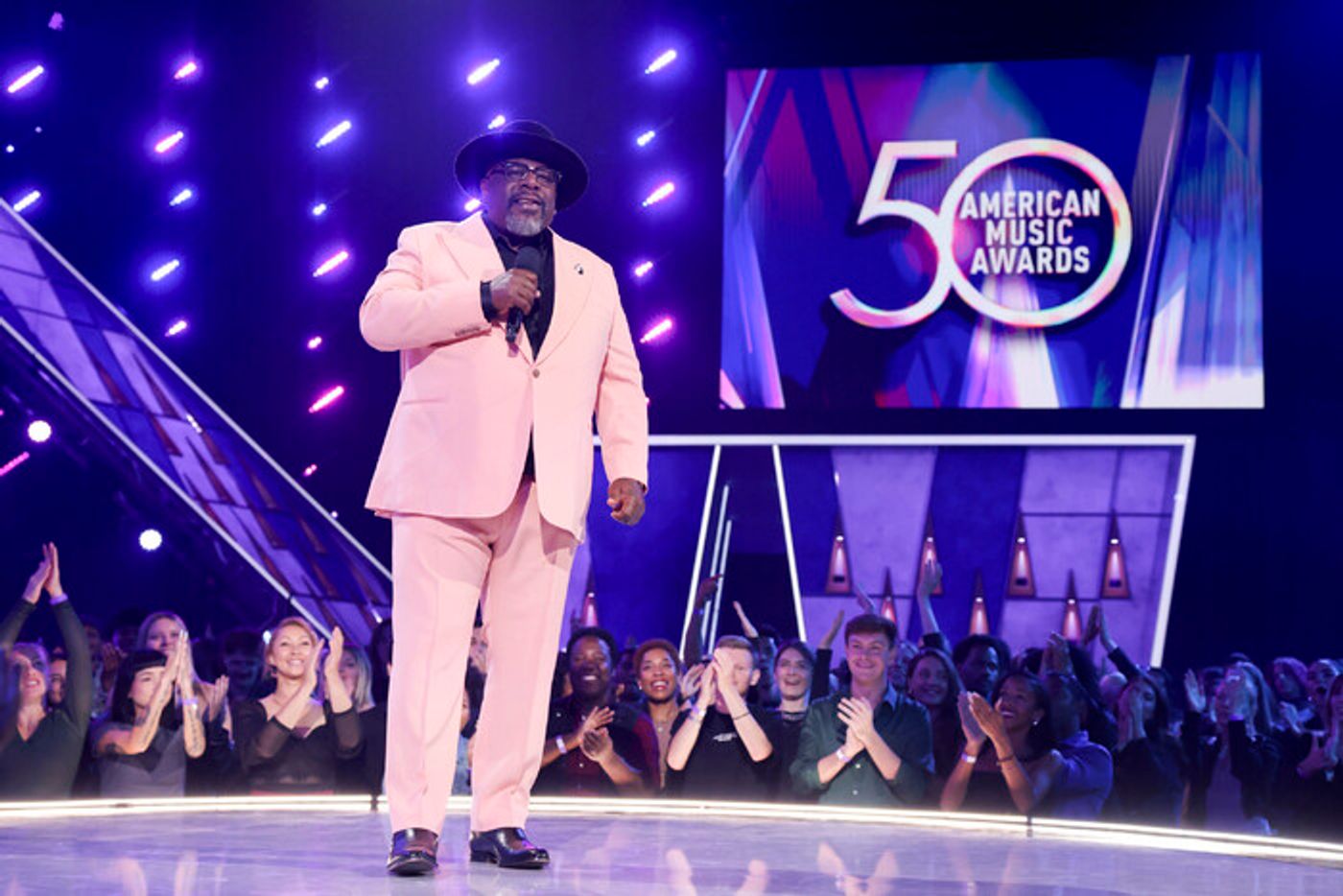 Photos: Jennifer Hudson, Mariah Carey, & More Perform at the AMERICAN MUSIC AWARDS 50TH ANNIVERSARY SPECIAL  Image