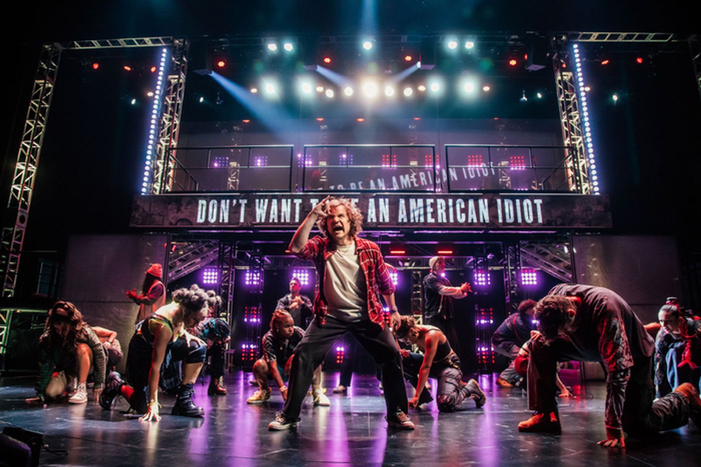 Photos: AMERICAN IDIOT Starring Daniel Durant, Milo Manheim & More at Mark Taper Forum  Image