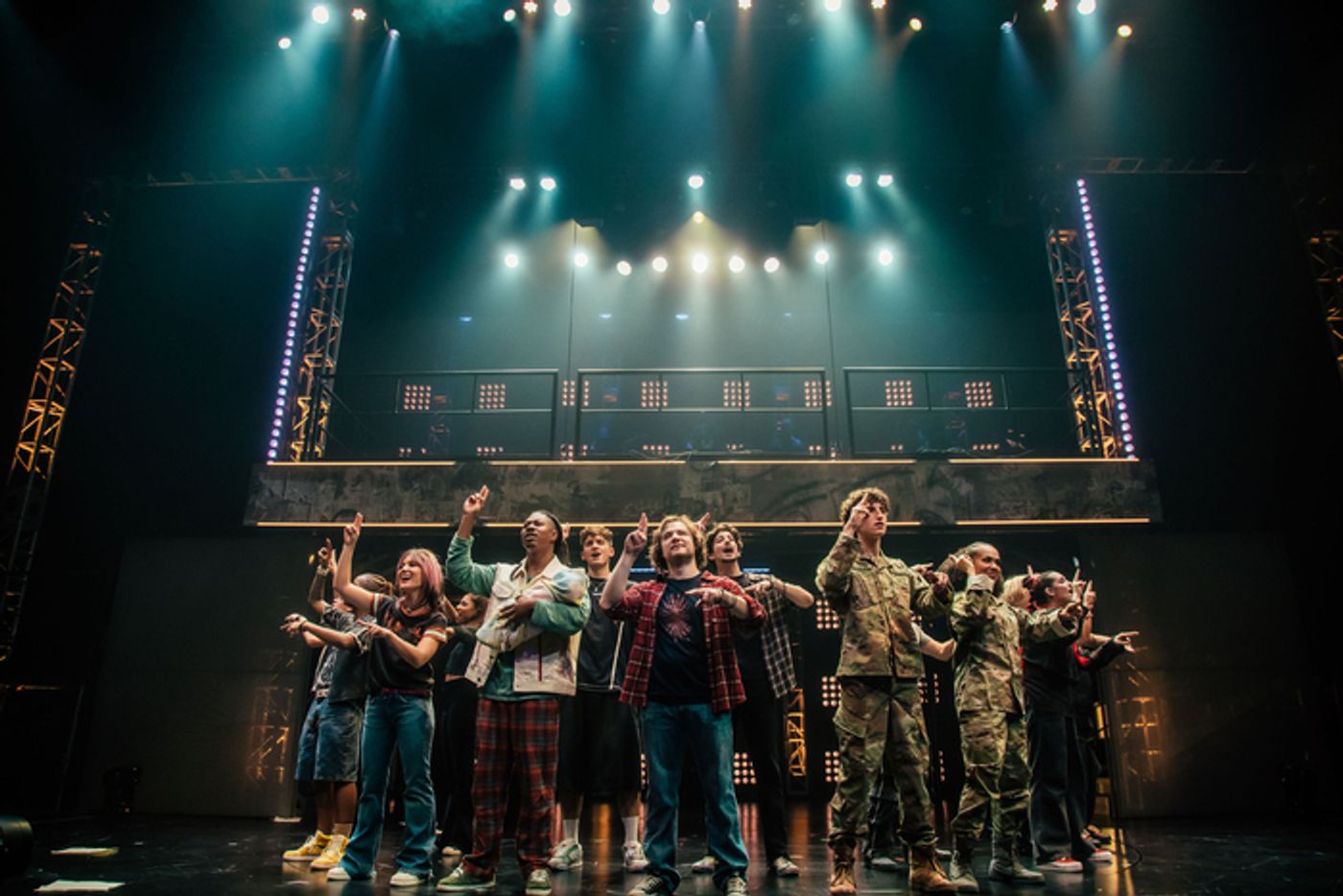 Photos: AMERICAN IDIOT Starring Daniel Durant, Milo Manheim & More at Mark Taper Forum  Image