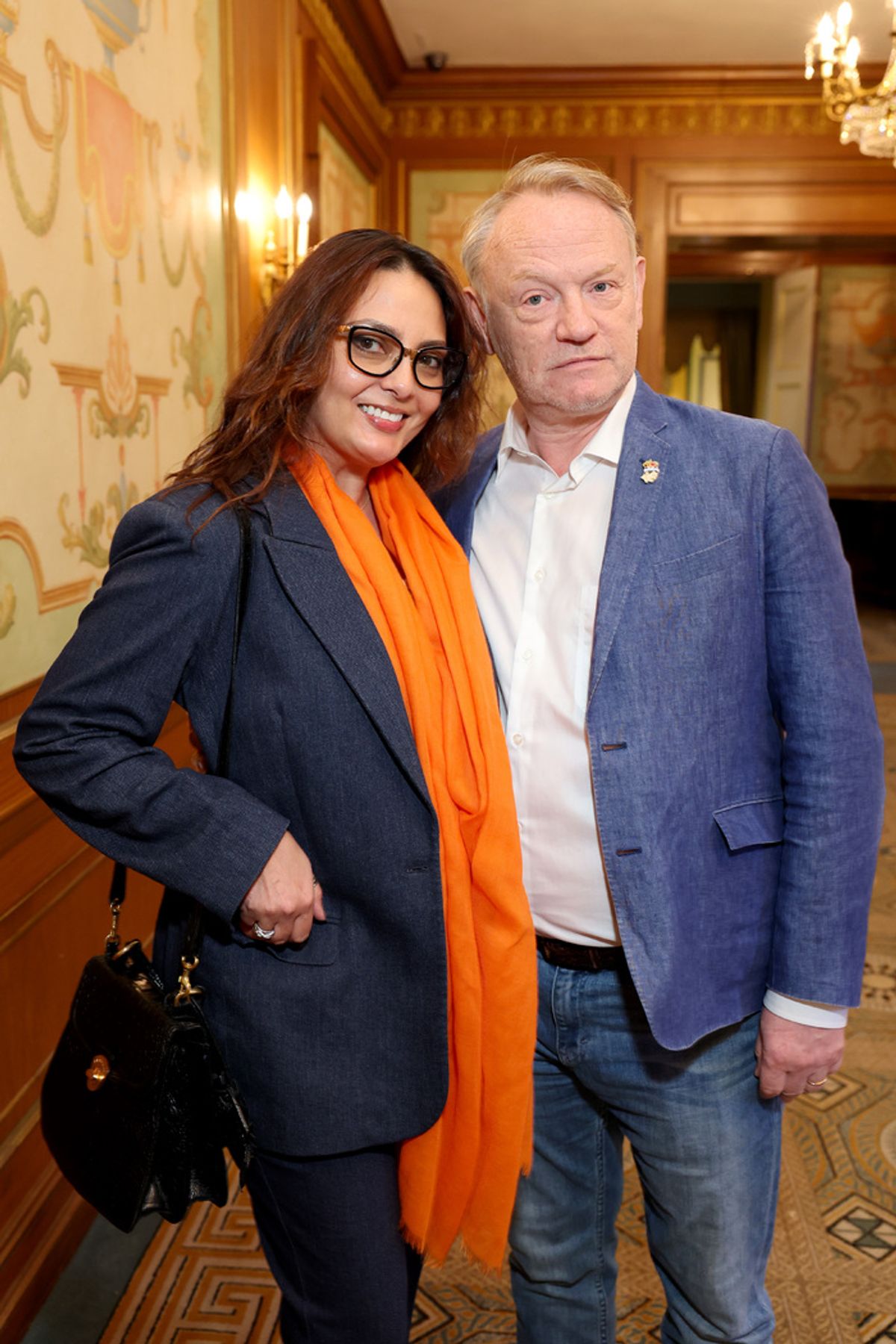 Allegra Harris and Jared Harris at 