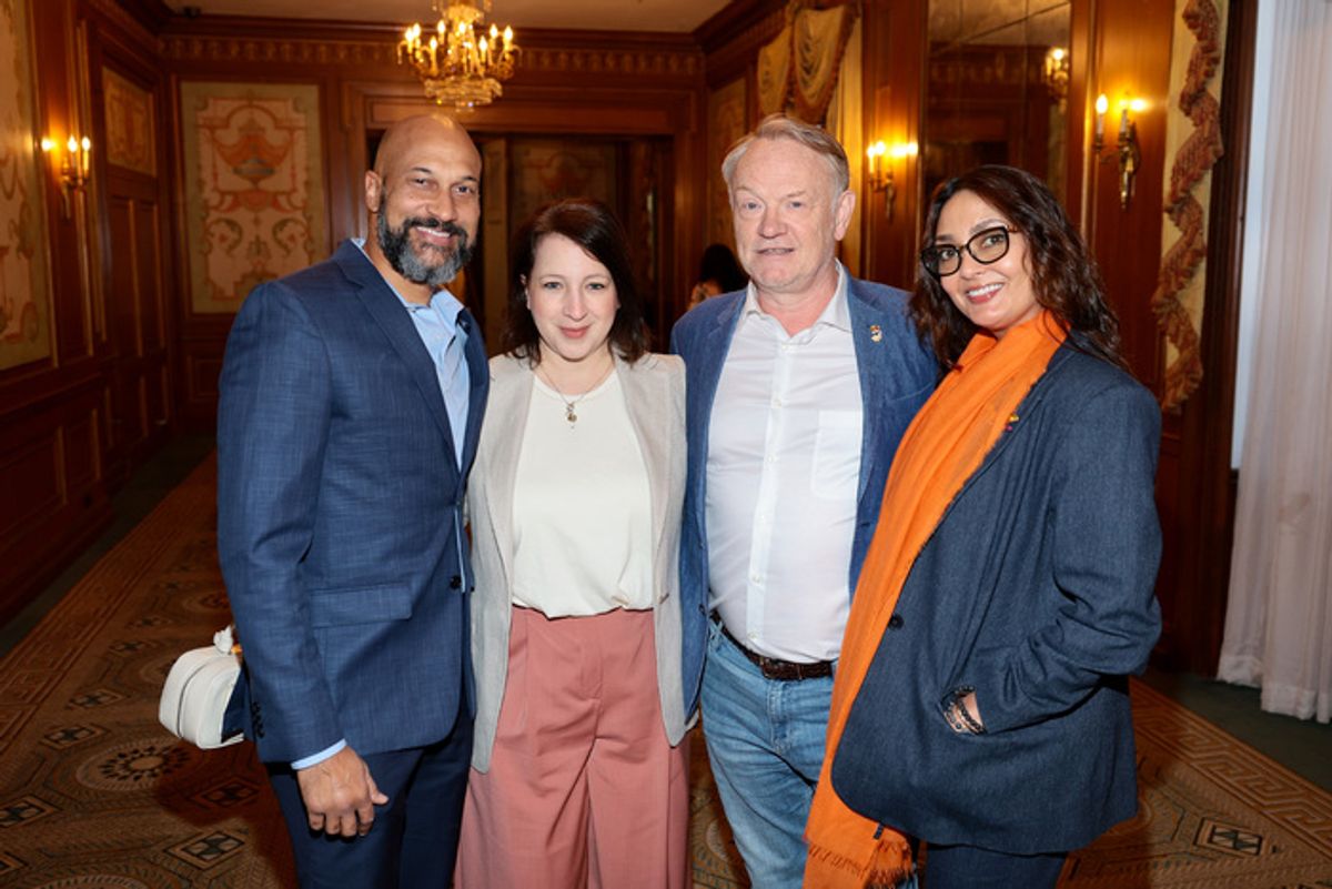 Keegan-Michael Key, Elle Key, Jared Harris, and Allegra Harris  at 