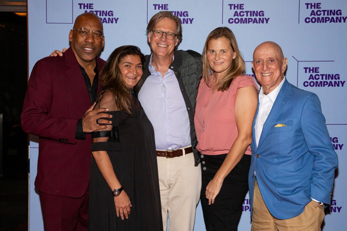 Ezra Knight, Tejal Wadhwani, Timothy K. Saunders, Earl D. Weiner with Francesca Mistretta  at 