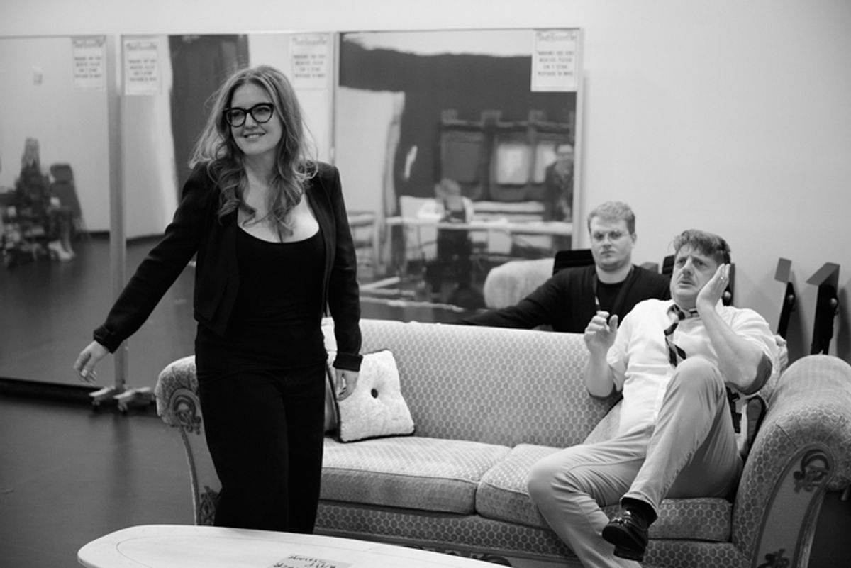 Jennifer Simard, Christopher Sieber at 