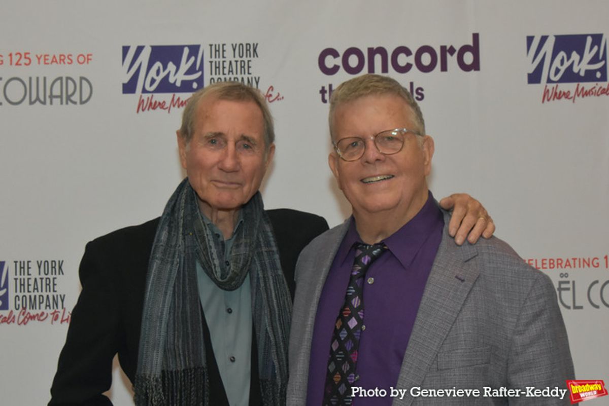Jim Dale and James Morgan at 