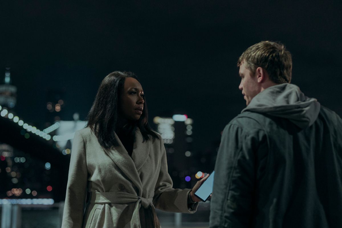 Amanda Warren and Gabriel Basso at 