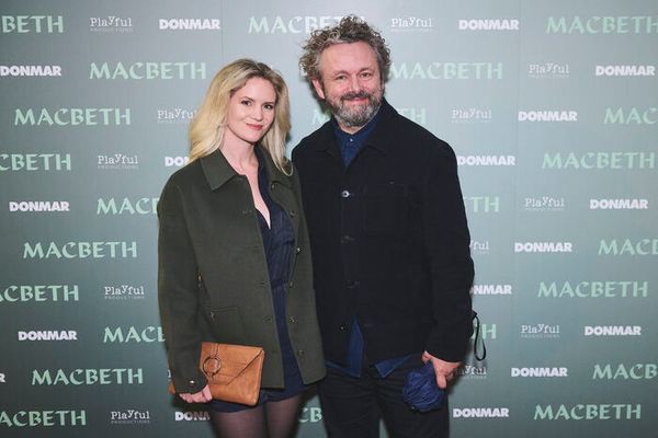 Anna Lundberg and Michael Sheen Photo