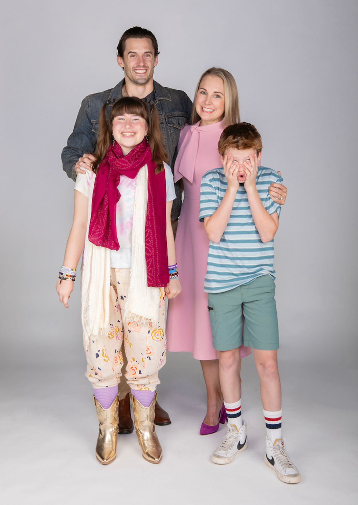 CJ Eldred, Jenna Pastuszek, Charlie Stover, Faith Graham at 