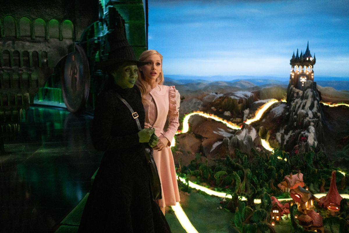Cynthia Erivo is Elphaba and Ariana Grande is Glinda at 