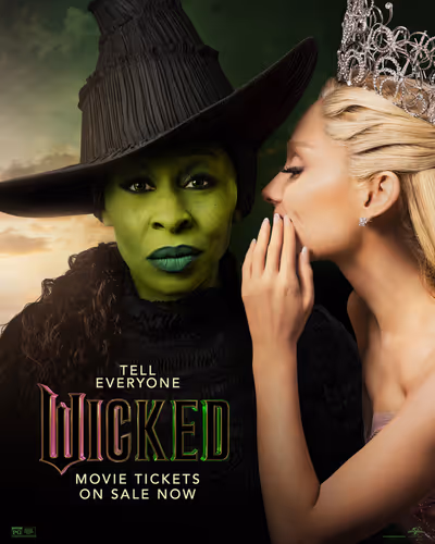 Cynthia Erivo and Ariana Grande recreate the iconic  Photo