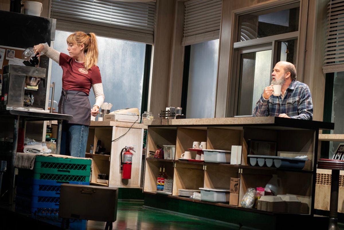 Susannah Flood and Anthony Edwards  at 