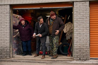Margo Martindale, Chris Diamantopoulos, and Guillaume Cyr Photo