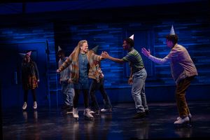 Carolee Carmello (center) and company in the National Tour of KIMBERLY AKIMBO Photo