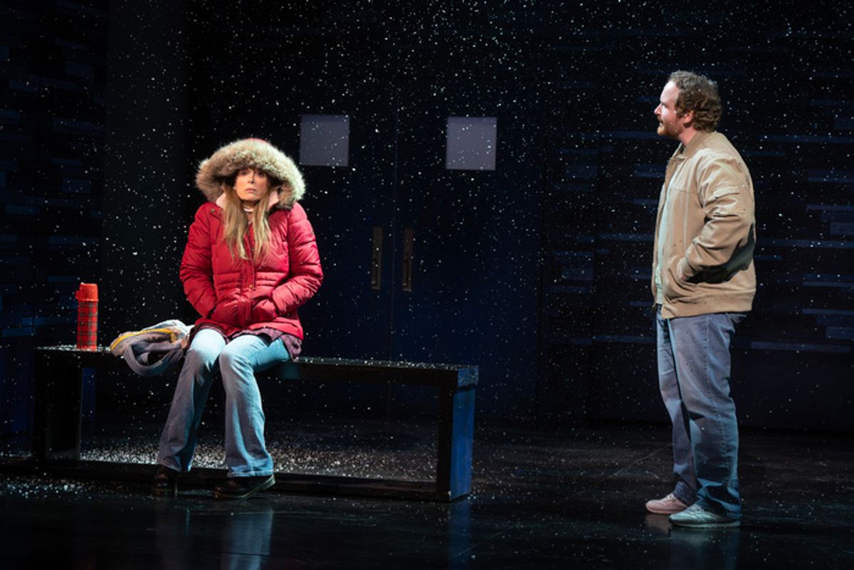 Carolee Carmello and Jim Hogan in the National Tour of KIMBERLY AKIMBO at 