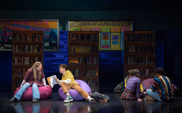 Carolee Carmello, Miguel Gil and company in the National Tour of KIMBERLY AKIMBO Photo