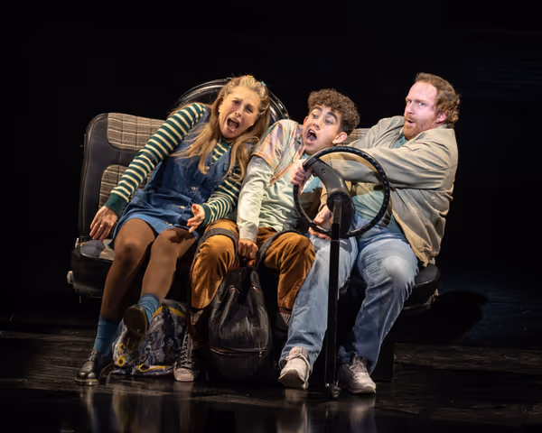Carolee Carmello, Miguel Gil and Jim Hogan in the National Tour of KIMBERLY AKIMBO Photo