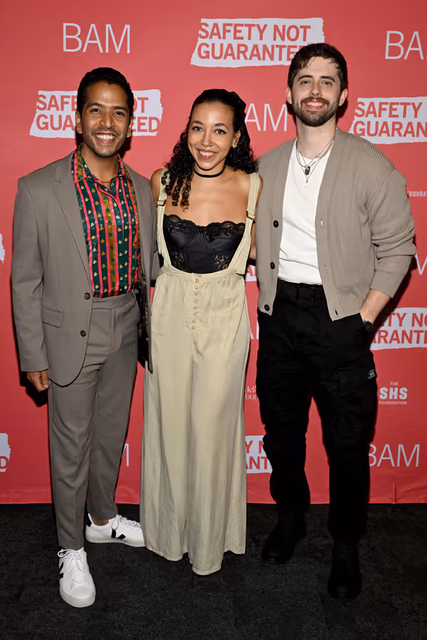 Johann George, Alanna Saunders, and Vincent Michael  Photo