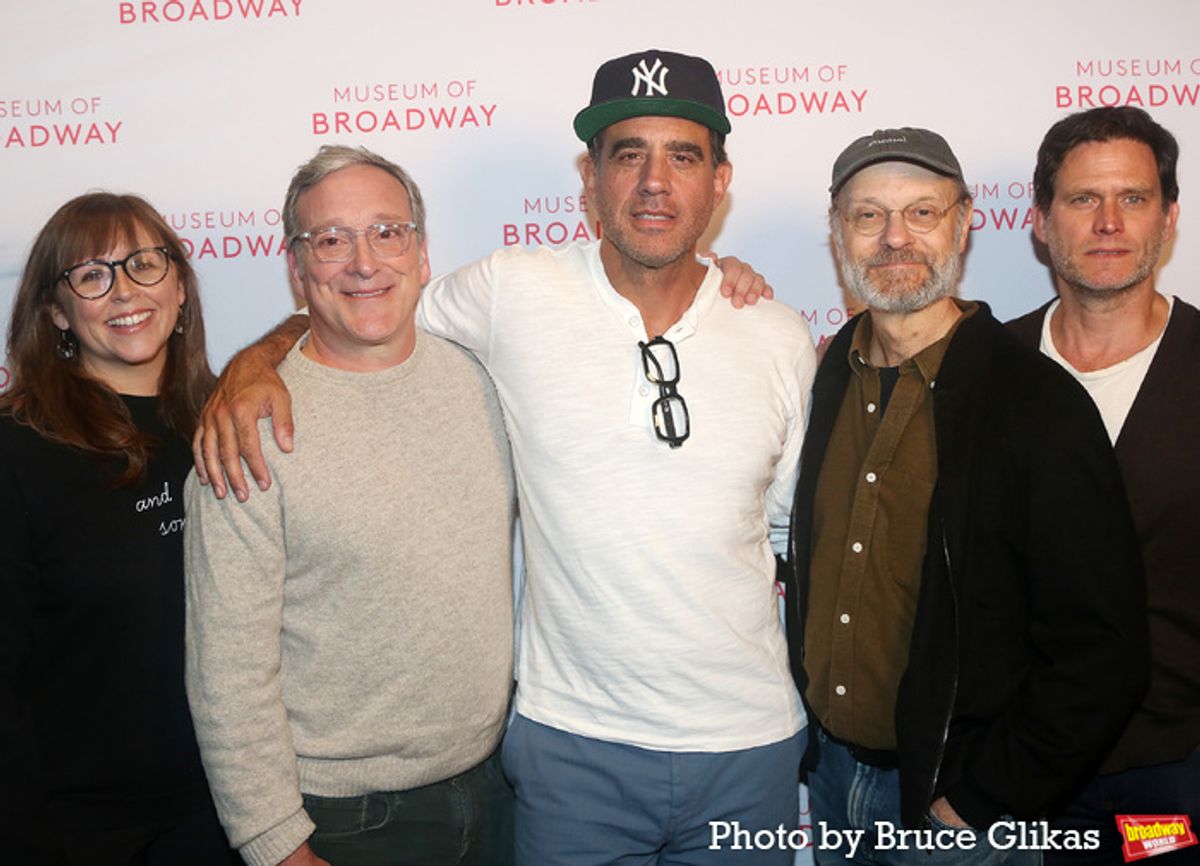 Associate Musical Supervisor Meghann Zervoulis, Jeremy Shamos, Bobby Cannavale, David Hyde Pierce and Steven Pasquale at 