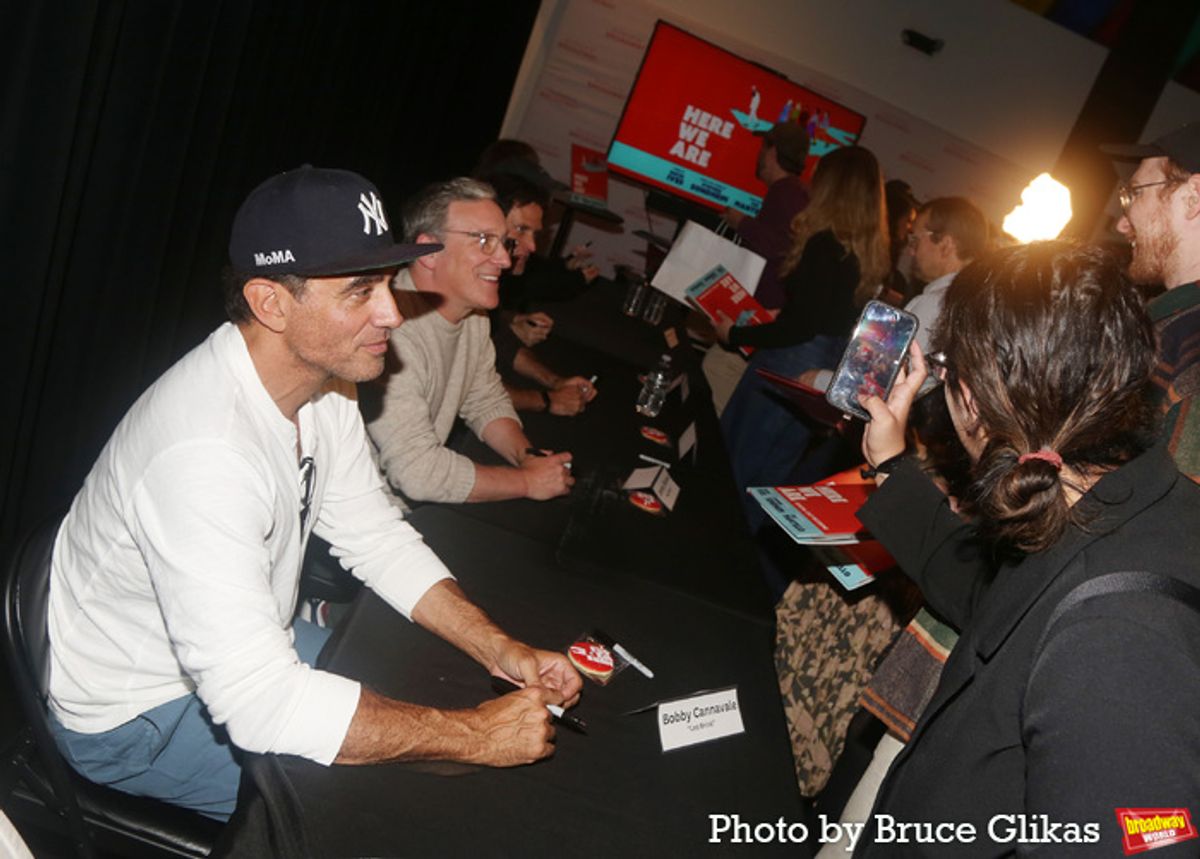 Bobby Cannavale, Jeremy Shamos and Fans at 