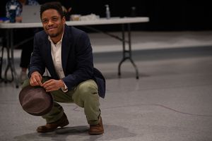 Ensemble member Jon Michael Hill. Photo by Joel Moorman. @ BroadwayWorld Ensemble member Jon Michael Hill. Photo by Joel Moorman. Photo