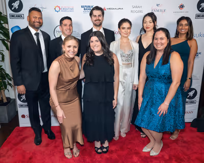 Presenting Sponsor Representatives from Otsuka with Marissa Ghavami Photo