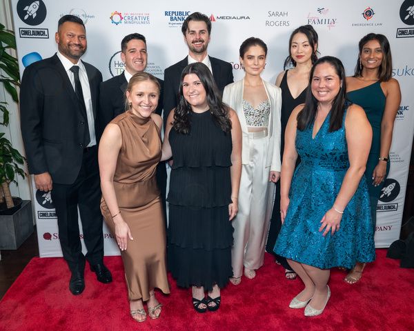Presenting Sponsor Representatives from Otsuka with Marissa Ghavami Photo