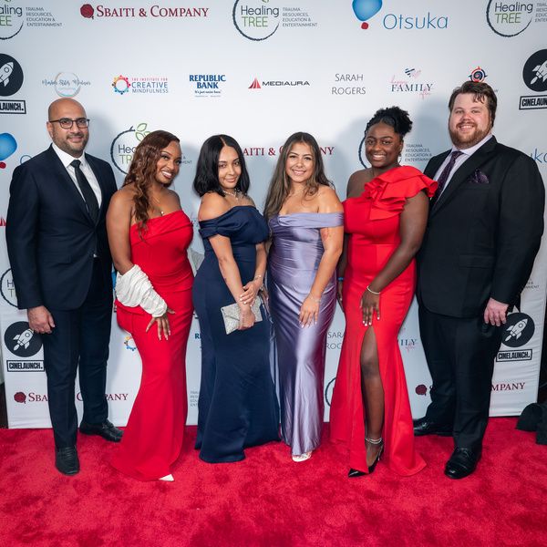 Presenting Sponsor Representatives from Sbaiti & Company with Marissa Ghavami Photo