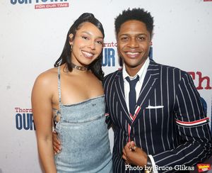 Safiya Kaijya Harris and Ephraim Sykes @ BroadwayWorld Safiya Kaijya Harris and Ephraim Sykes Photo