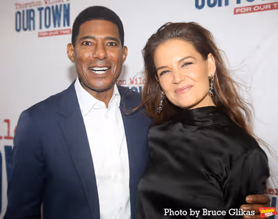 Billy Eugene Jones and Katie Holmes Photo