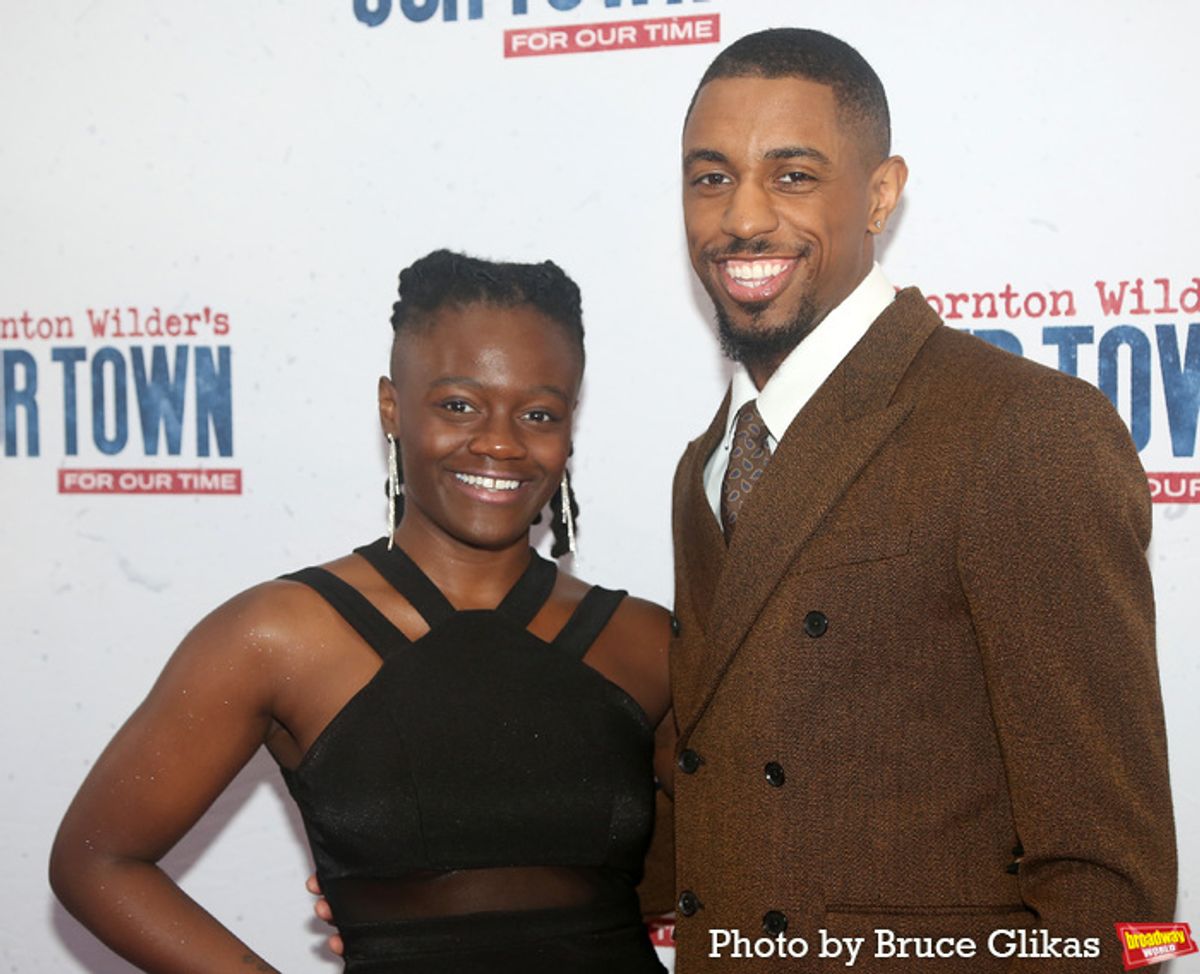 Nimene Sierra Wureh and Matthew Elijah Webb at 