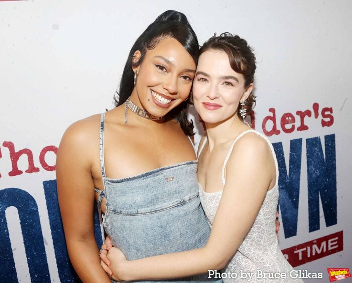 Safiya Kaijya Harris and Zoey Deutch at 