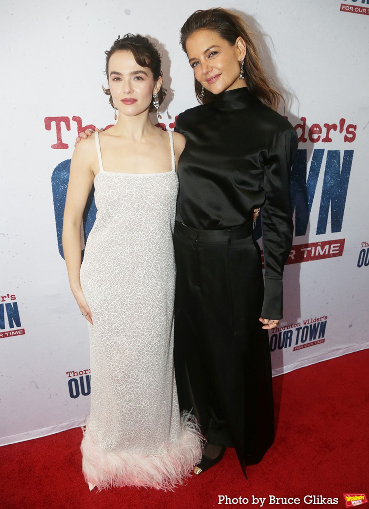 Zoey Deutch and Katie Holmes at 