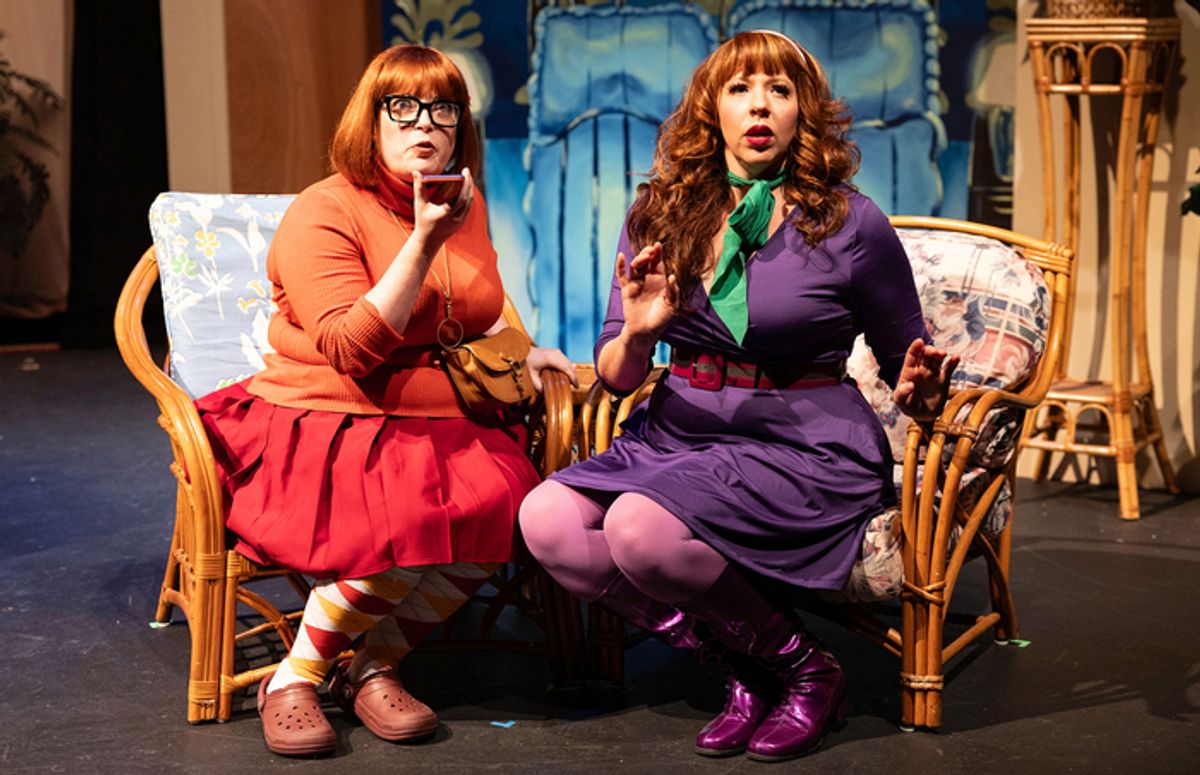 Caitlin Jackson and Elizabeth Lesinski at 