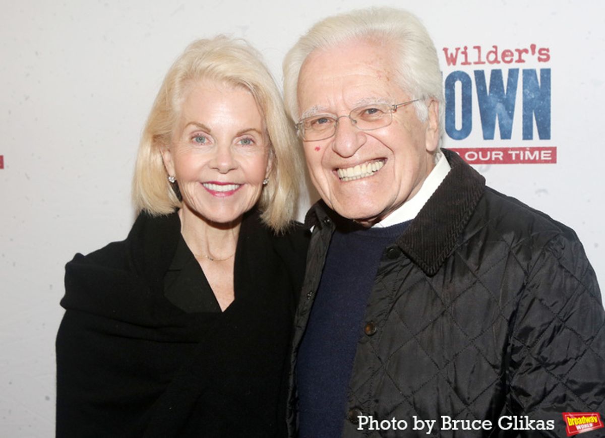 Melissa Gooding and Jerry Zaks at 