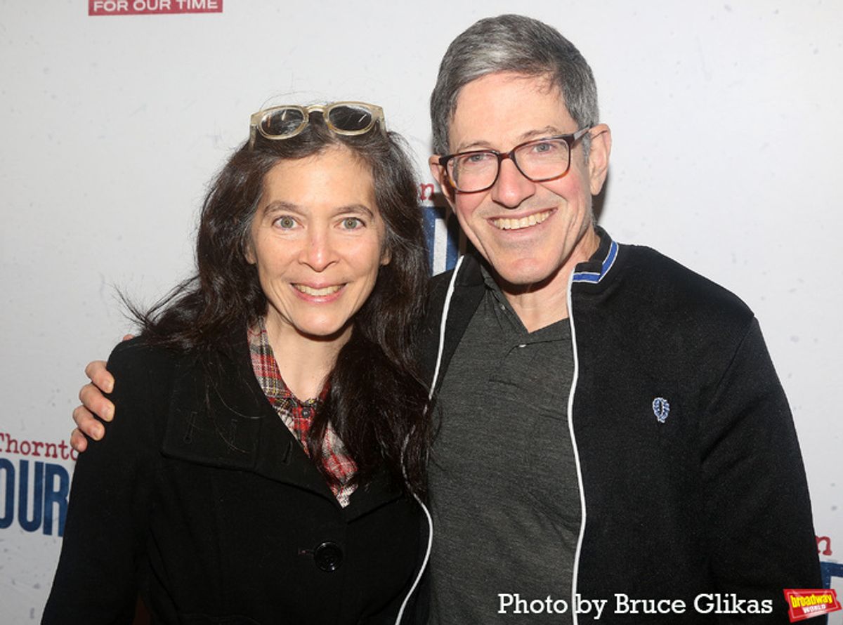 DIane Paulus and Randy Weiner  at 