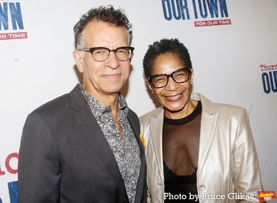 Brian Stokes Mitchell and Allyson Tucker Mitchell Photo